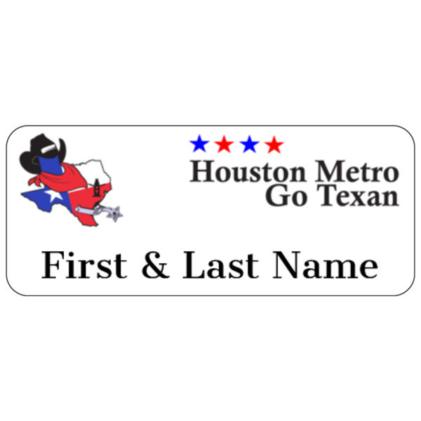 Houston Metro - Name Badge Thumbnail